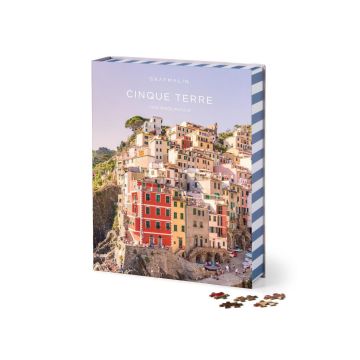 Gray Malin Cinque Terre 1000 Piece Book Puzzle