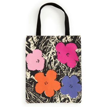 Tote Bag: Warhol Flowers