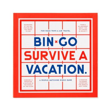 Bin-Go Survive a Vacation Bingo Book