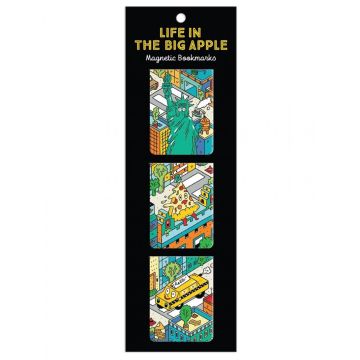 Life In The Big Apple Magnetic Bookmarks