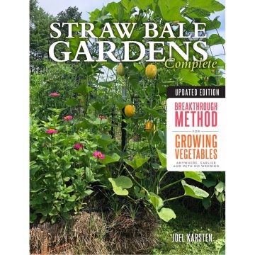 Straw Bale Gardens Complete