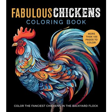 Coloring Book: Fabulous Chickens