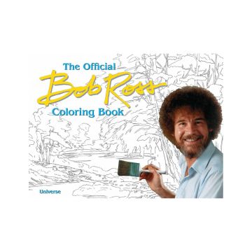 The Official Bob Ross Coloring Book