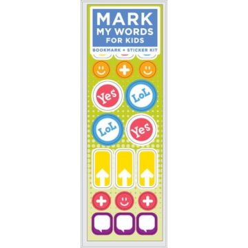 Mark My Words Bookmark for Kids