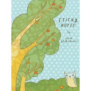 Orchard Owls Sticky Notes