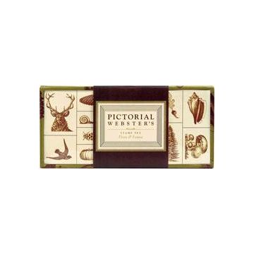 Pictural Webster's Stamp Set