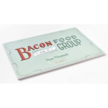 Daily Dishonesty: Bacon Is a Food Group (Paper Placemats)