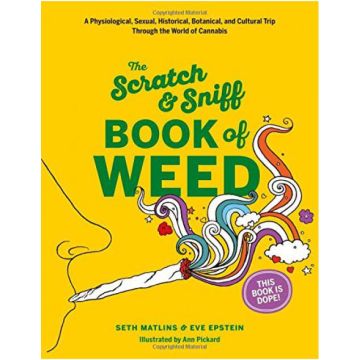 Scratch & Sniff Book of Weed