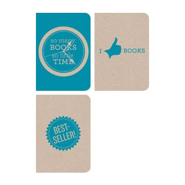 Cyan Notebooks (3-Pack)