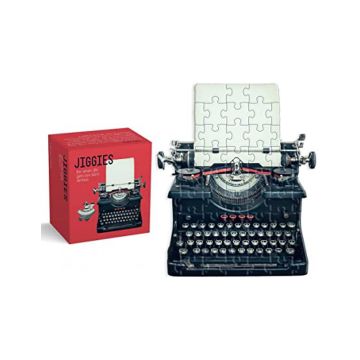 Puzzle - Die-Cut 86-Piece Jigsaw - Typewriter Jiggie