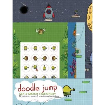 Doodle Jump Mix & Match Stationery