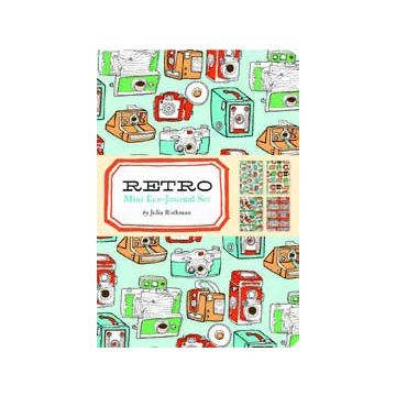 Retro. Mini Eco-Journal Set