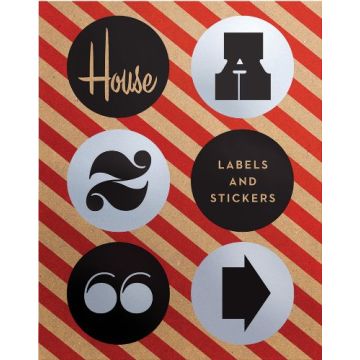 House Industries Labels & Stickers