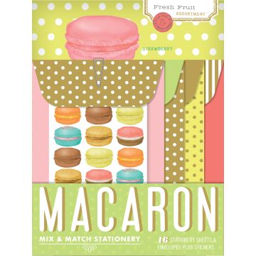 Macaron Mix & Match Stationery