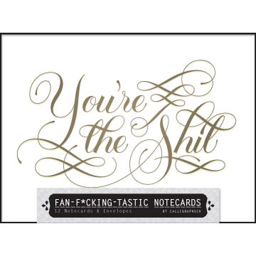 Fan-f*cking-tastic Notecards