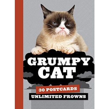 Postcard Book: Grumpy Cat