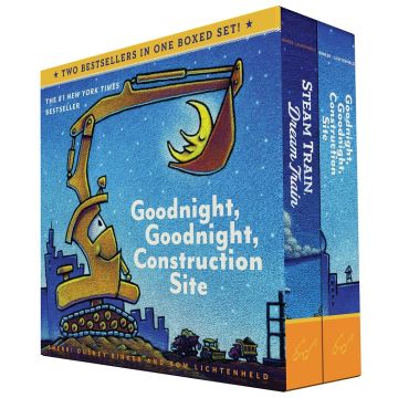 Goodnight, Goodnight, Construction Site and Steam Train, Dream Train Boxed Set