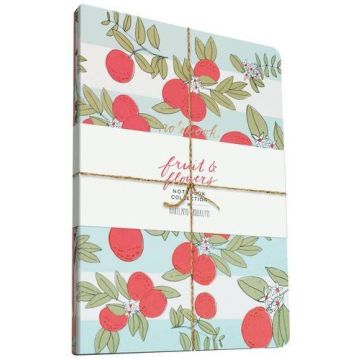 Fruit & Flowers Notebook Collection