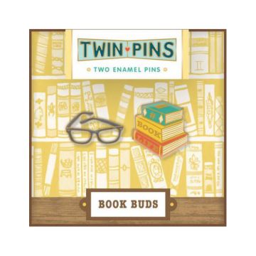 Book Buds Twin Pins