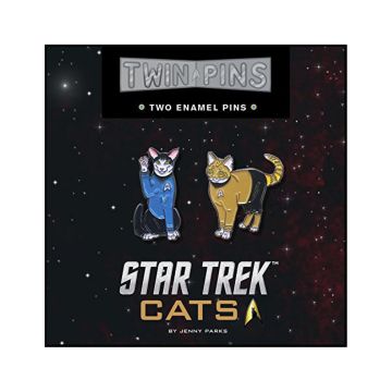 Star Trek Cats Twin Pins