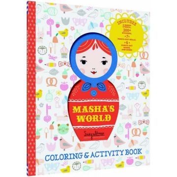 Masha's World: Coloring & Activity Book