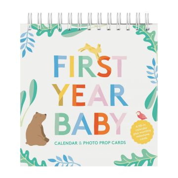 First Year Baby Calendar & Photo Prop Cards