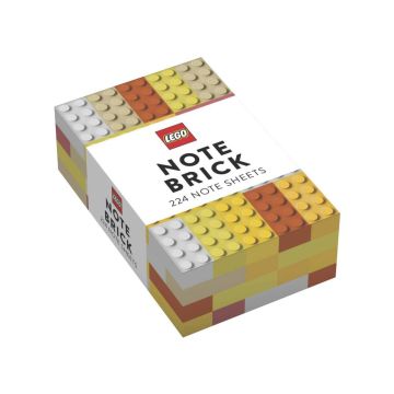 LEGO Note Brick (Yellow-Orange)