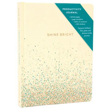 Productivity Journal. Shine Bright - Cream