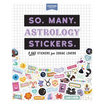 So. Many. Astrology Stickers.