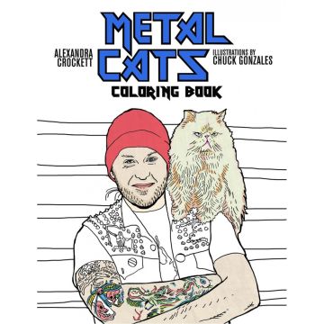 Metal Cats Coloring Book