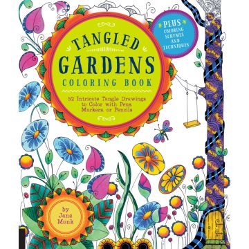 Tangled Gardens: Coloring Book