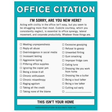 Nifty Note: Office Citation