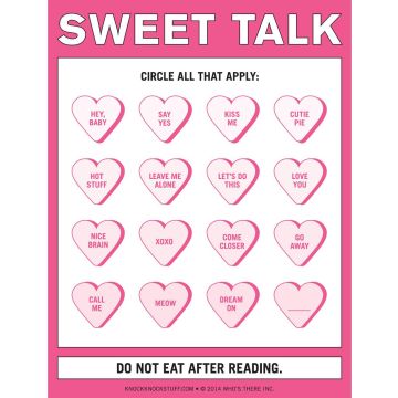 Nifty Note: Sweet Talk