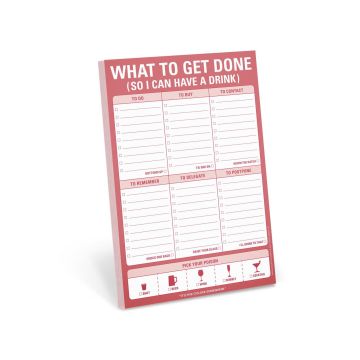 What to Get Done (So I Can Have a Drink)