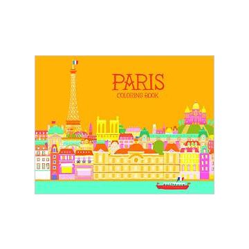 Paris Coloring Book