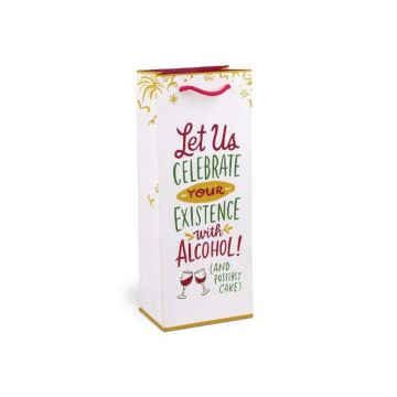 Celebrate With Alcohol Wine Bag