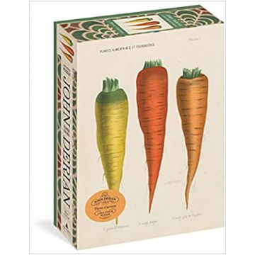 1000 piece puzzle: John Derian - Three Carrots