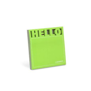 HELLO Diecut Sticky Notes