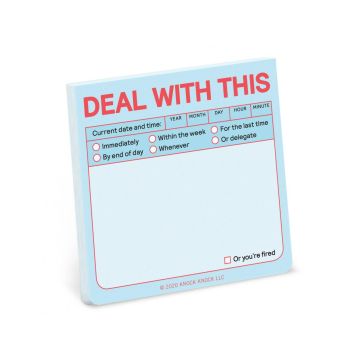 Sticky Note: Deal With This