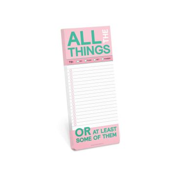 Pad: Knock Knock All The Things Make-a-List Pads