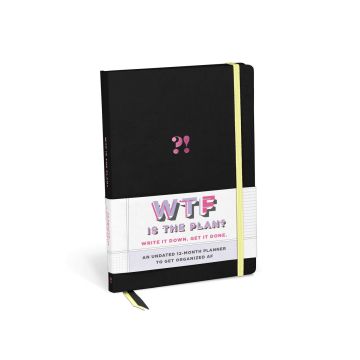 Large Hardcover Planner: WTF is that plan