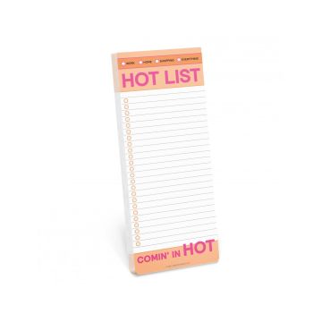 Pad: Knock Knock Hot List Make-a-List Pads