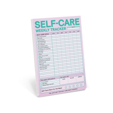 Pad: Self-Care Weekly Tracker  (Pastel Version)