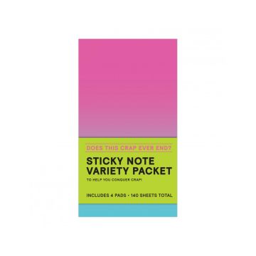 Does This Crap Ever End? Sticky Notes Variety Pack Set