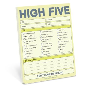 Nifty Note: High Five