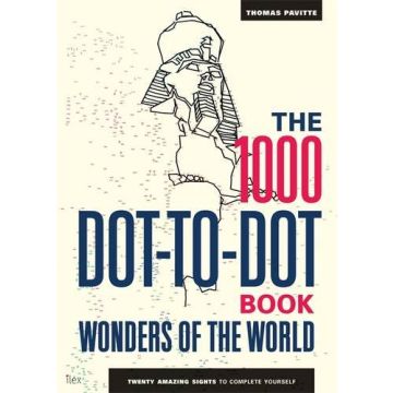 The 1000 Dot-to-Dot Book: Wonders of the World