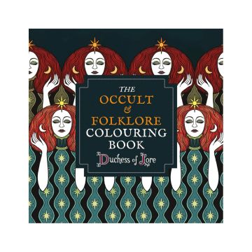 The Occult & Folklore Colouring Book