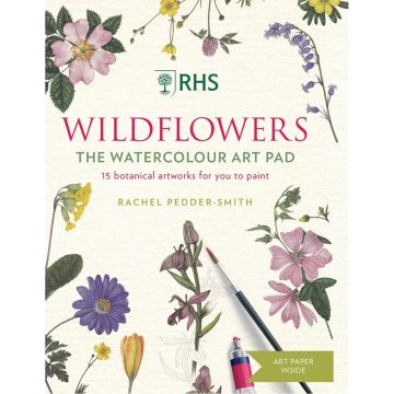 RHS Wildflowers Watercolour Art Pad