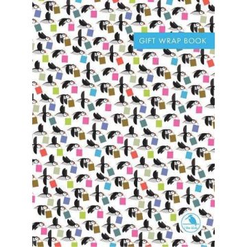 When Puffins Go Shopping Gift Wrap Book