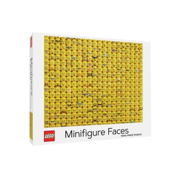 LEGO Minifigure Faces 1000-Piece Puzzle